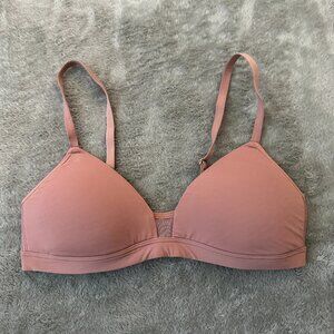 Pepper Bra Women's size SMALL Pink Mauve